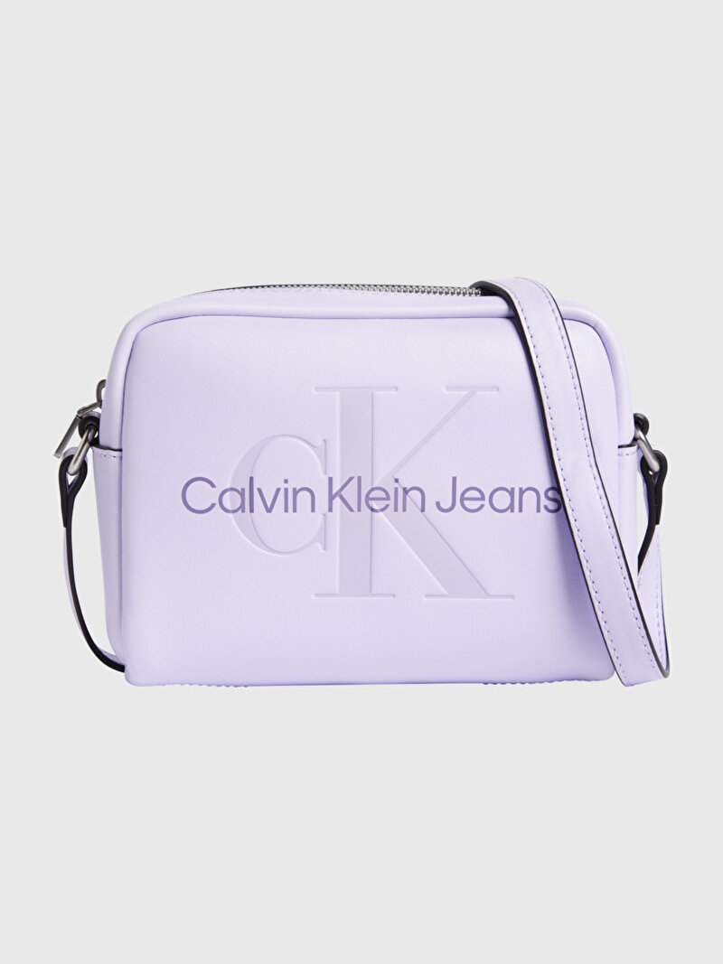 Calvin Klein Mor Renkli Kadın Sculpted Camera Çanta