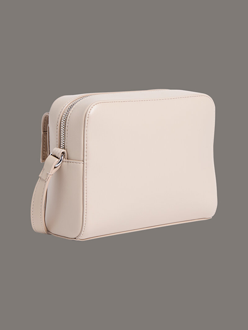 Calvin Klein Bej Renkli Kadın Mini Quilt Camera Çanta