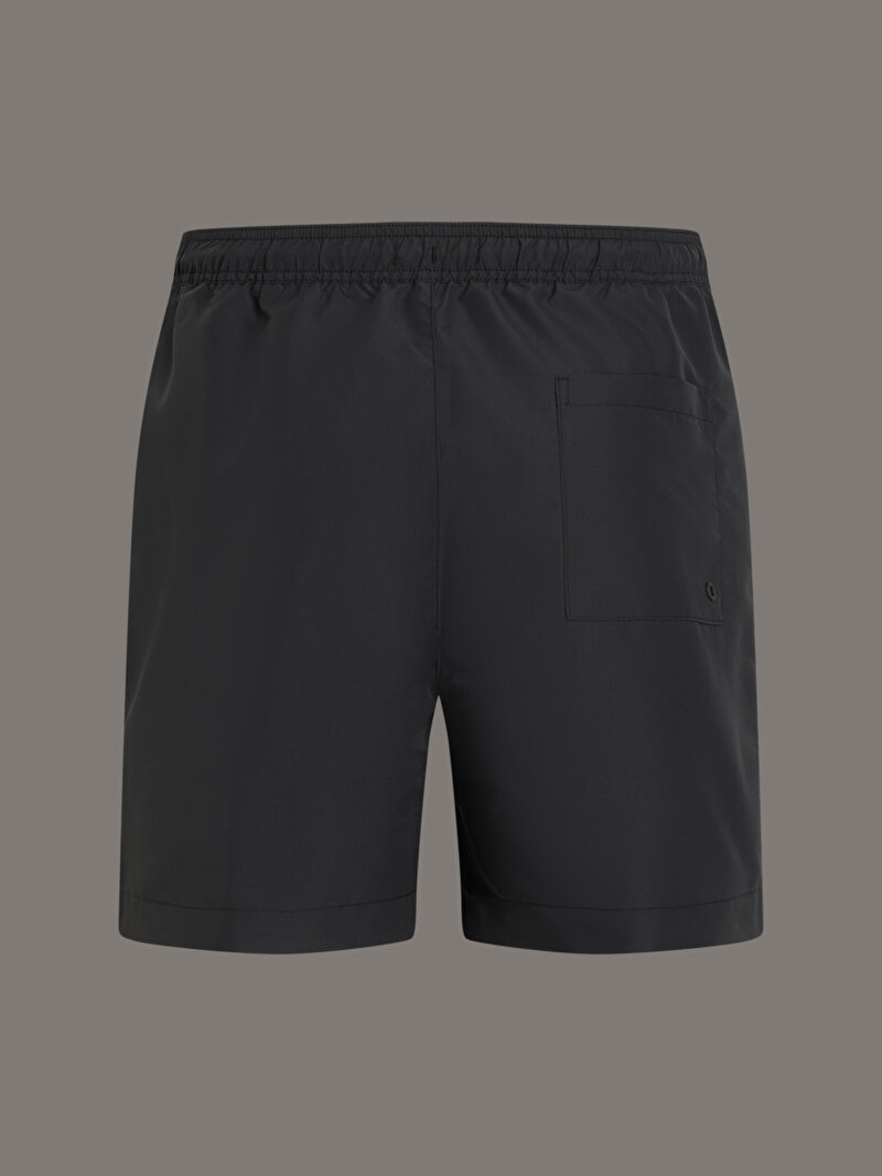 Calvin Klein Siyah Renkli Erkek Medium Drawstring Deniz Şortu