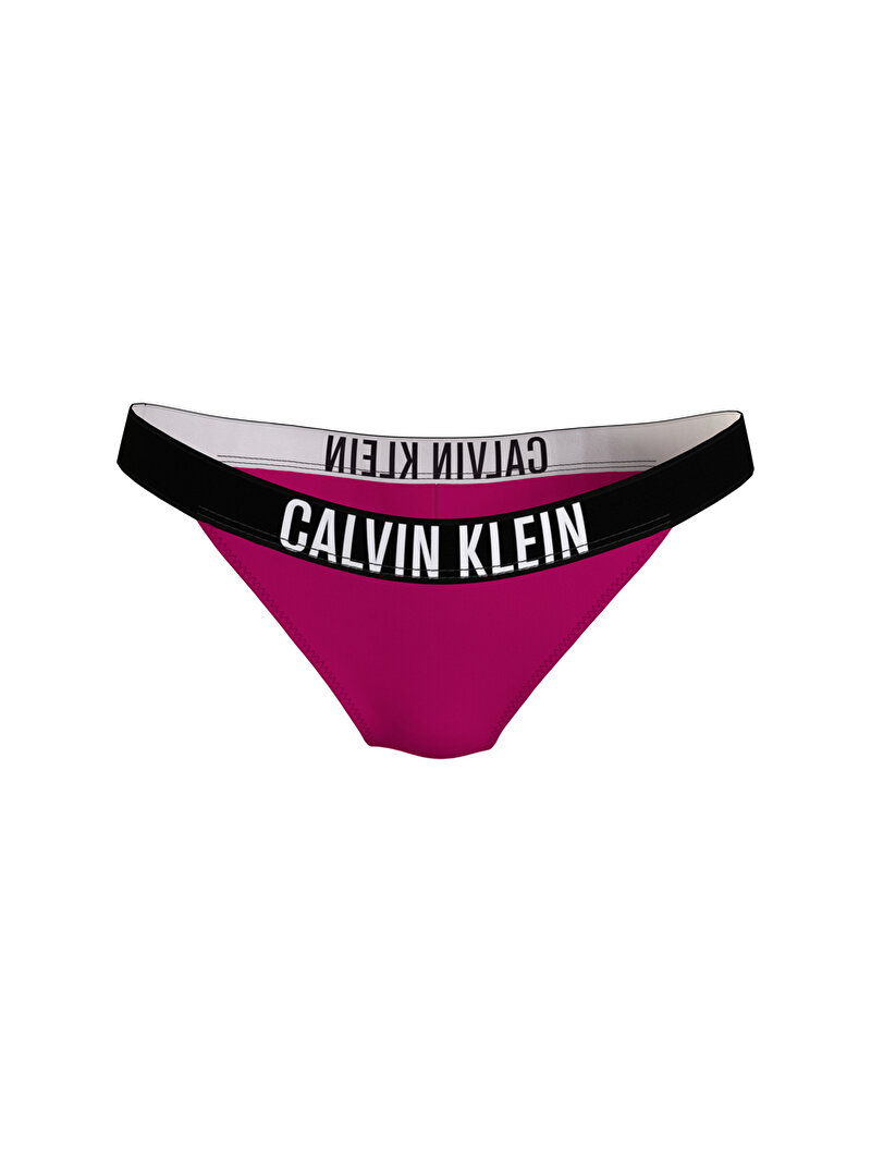Calvin Klein Pembe Renkli Kadın Brezilya Bikini Altı - Intense Power