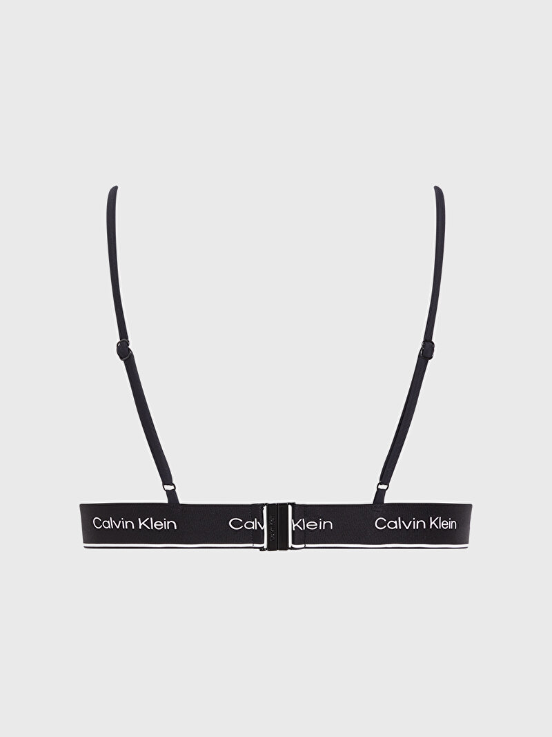Calvin Klein Siyah Renkli Kadın Üçgen Bikini Üstü