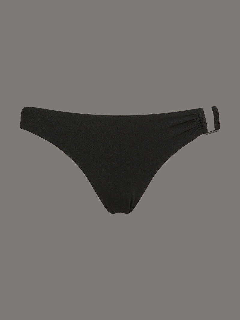 Calvin Klein Siyah Renkli Kadın Curver Delta Bikini Altı