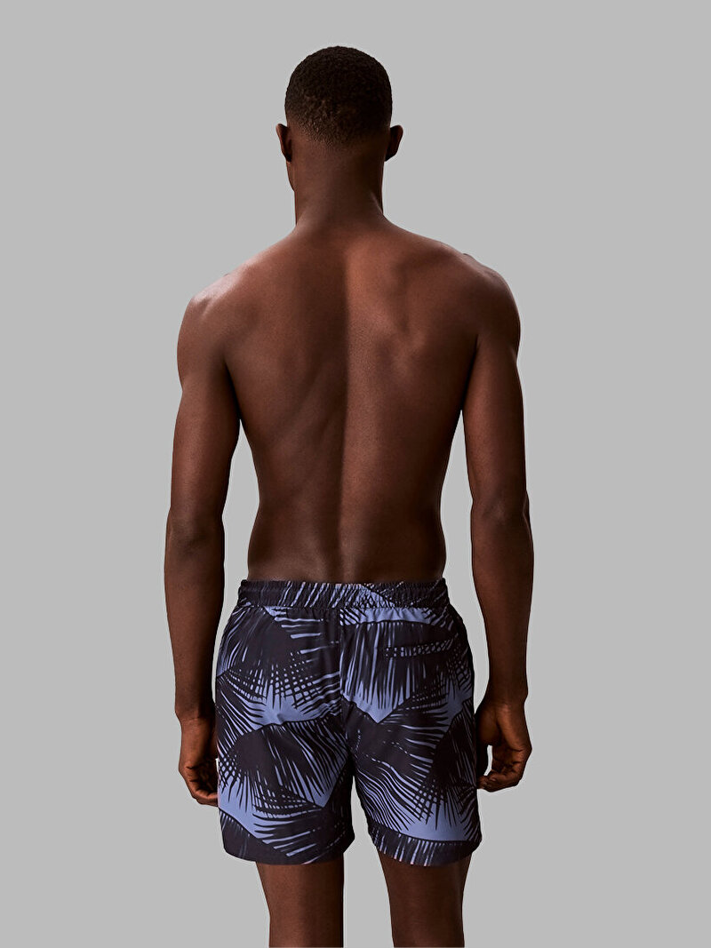 Calvin Klein Lacivert Renkli Erkek Medium Drawstring Deniz Şortu