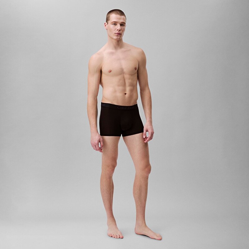 Calvin Klein Siyah Renkli Erkek 3'Lü Paket Trunk Boxer Seti