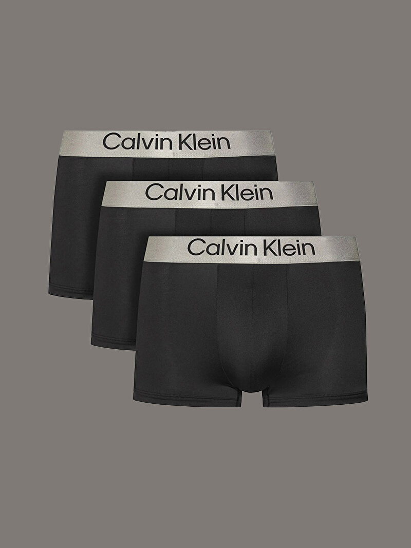 Calvin Klein Siyah Renkli Erkek 3'Lü Paket Trunk Boxer Seti