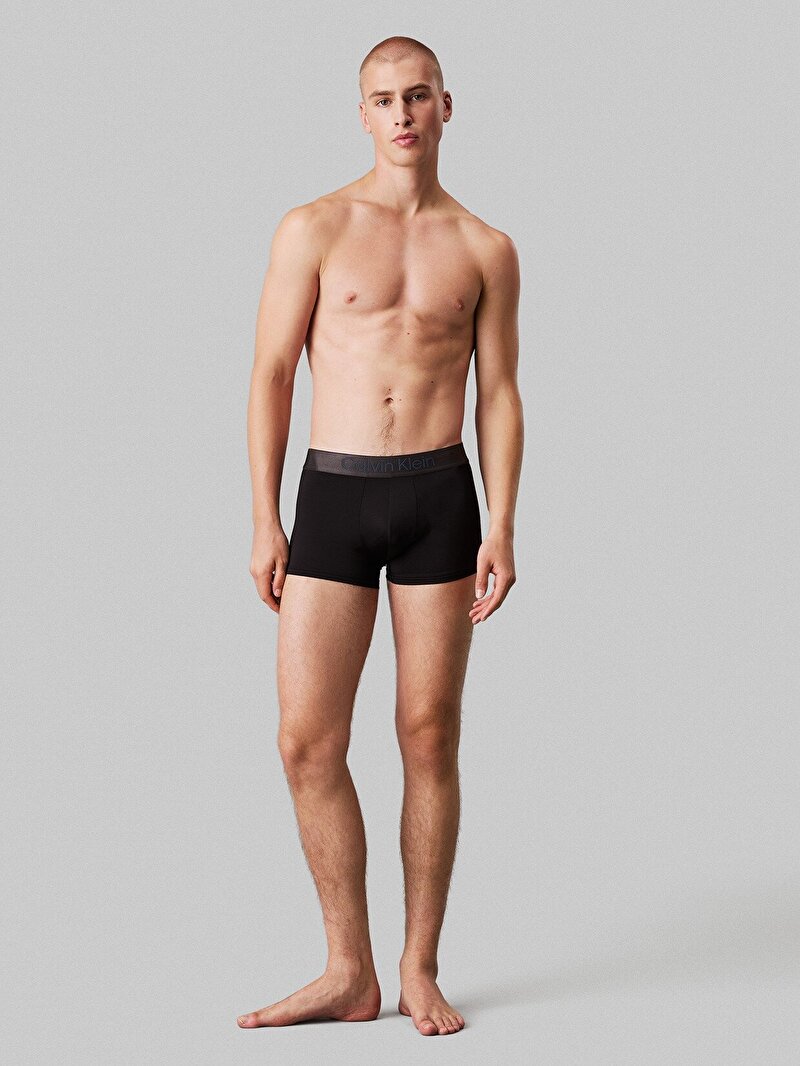 Calvin Klein Siyah Renkli Erkek 3'Lü Paket Trunk Boxer Seti