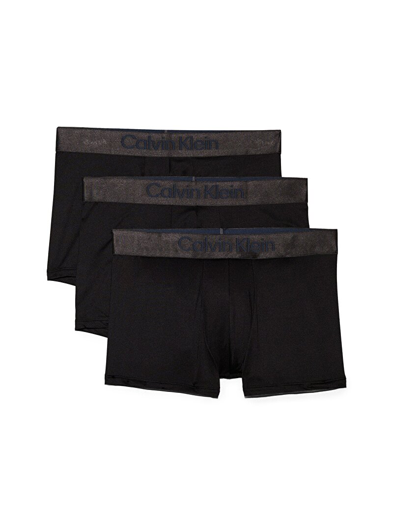 Calvin Klein Siyah Renkli Erkek 3'Lü Paket Trunk Boxer Seti