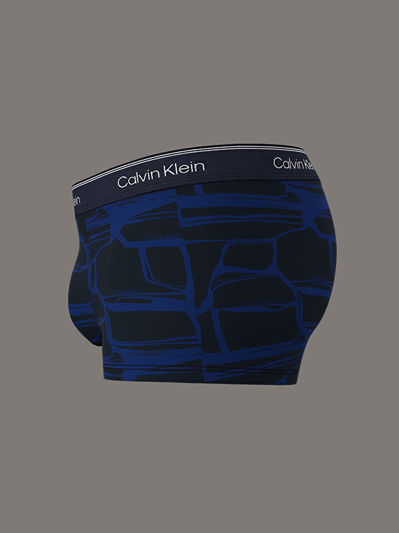 Calvin Klein Lacivert Renkli Erkek Low Rise Trunk Boxer