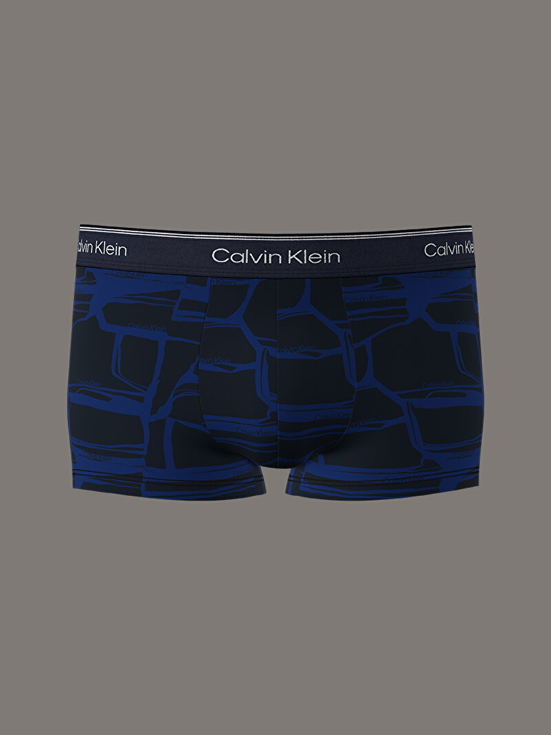 Calvin Klein Lacivert Renkli Erkek Low Rise Trunk Boxer