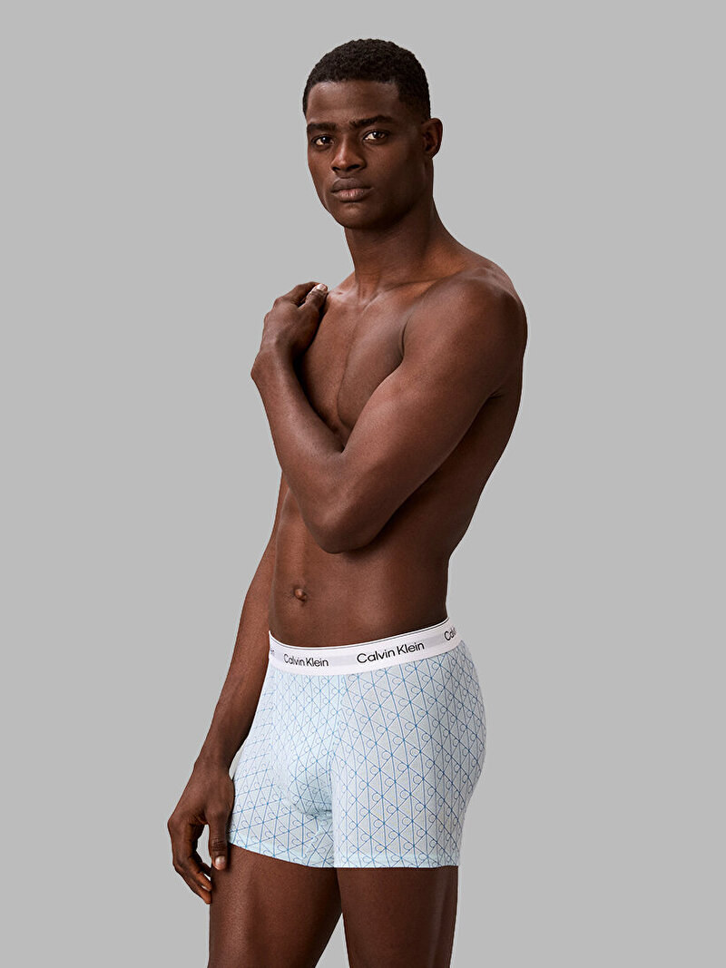 Calvin Klein Çok renkli Renkli Erkek 3'lü Paket Relaxed Fit Boxer Seti