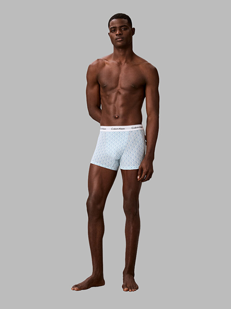 Calvin Klein Çok renkli Renkli Erkek 3'lü Paket Relaxed Fit Boxer Seti