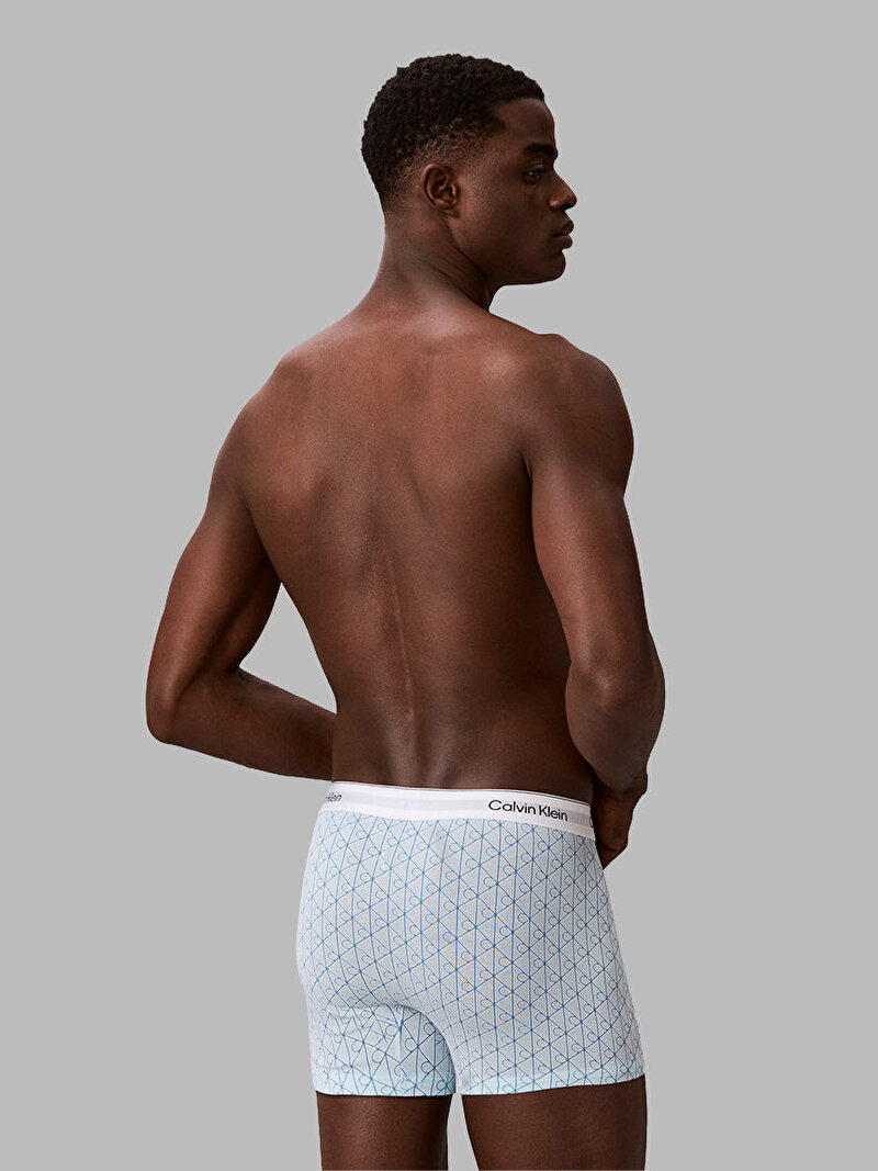 Calvin Klein Çok renkli Renkli Erkek 3'lü Paket Relaxed Fit Boxer Seti