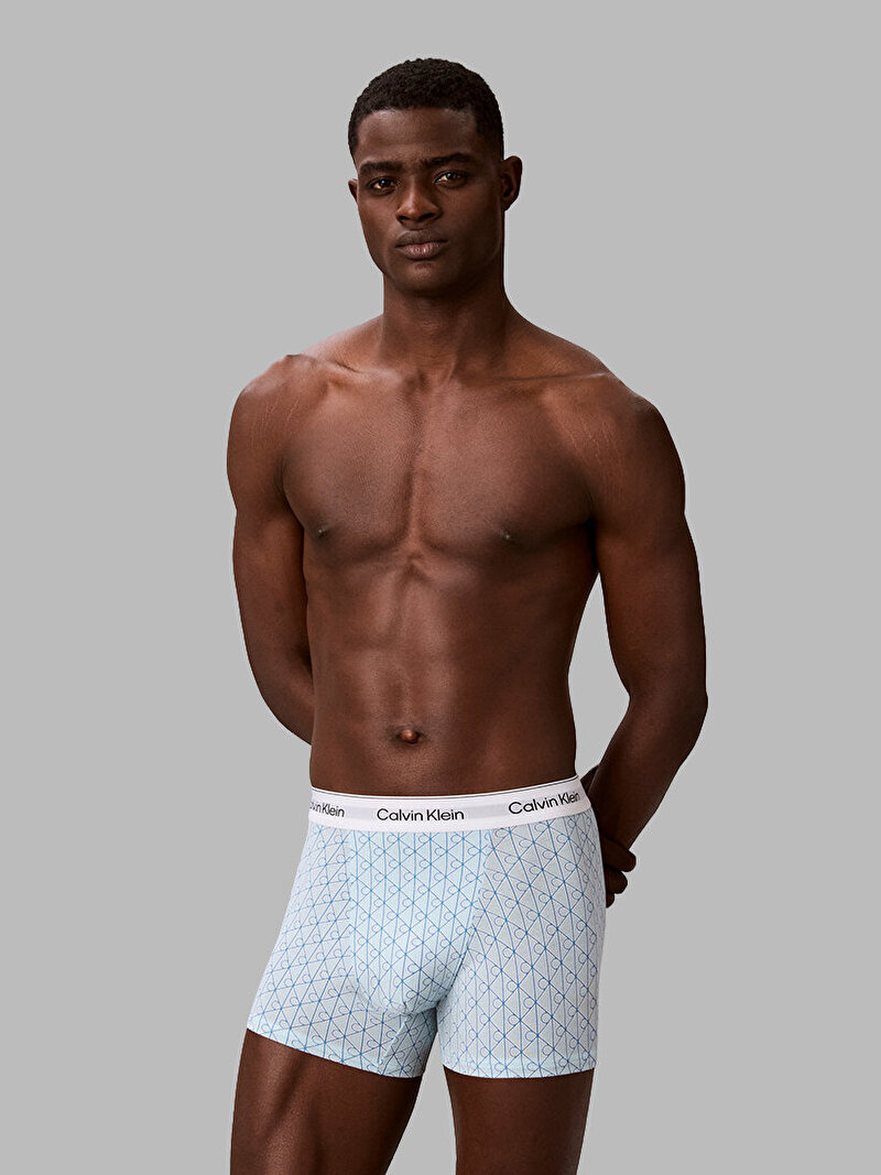 Calvin Klein Çok renkli Renkli Erkek 3'lü Paket Relaxed Fit Boxer Seti