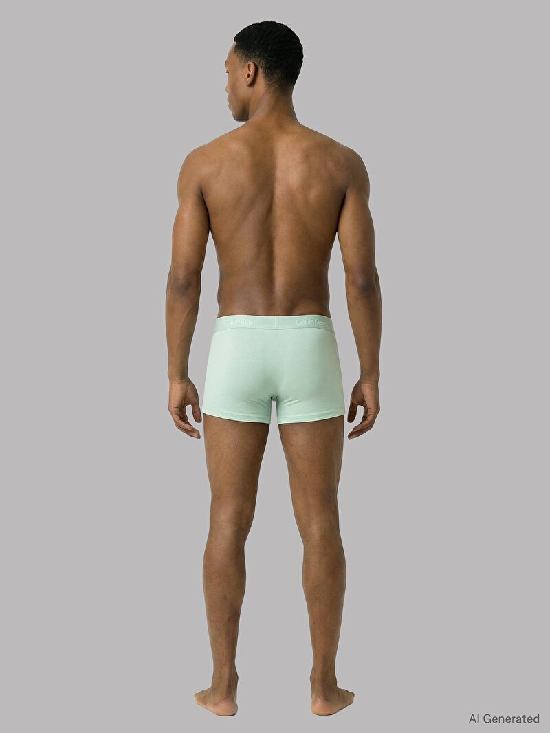 Calvin Klein Çok renkli Renkli Erkek 3'lü Paket Relaxed Fit Trunk Boxer