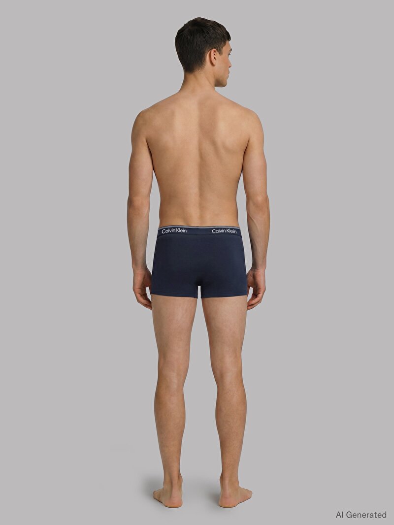Calvin Klein Çok renkli Renkli Erkek 3'lü Paket Low Rise Trunk Boxer