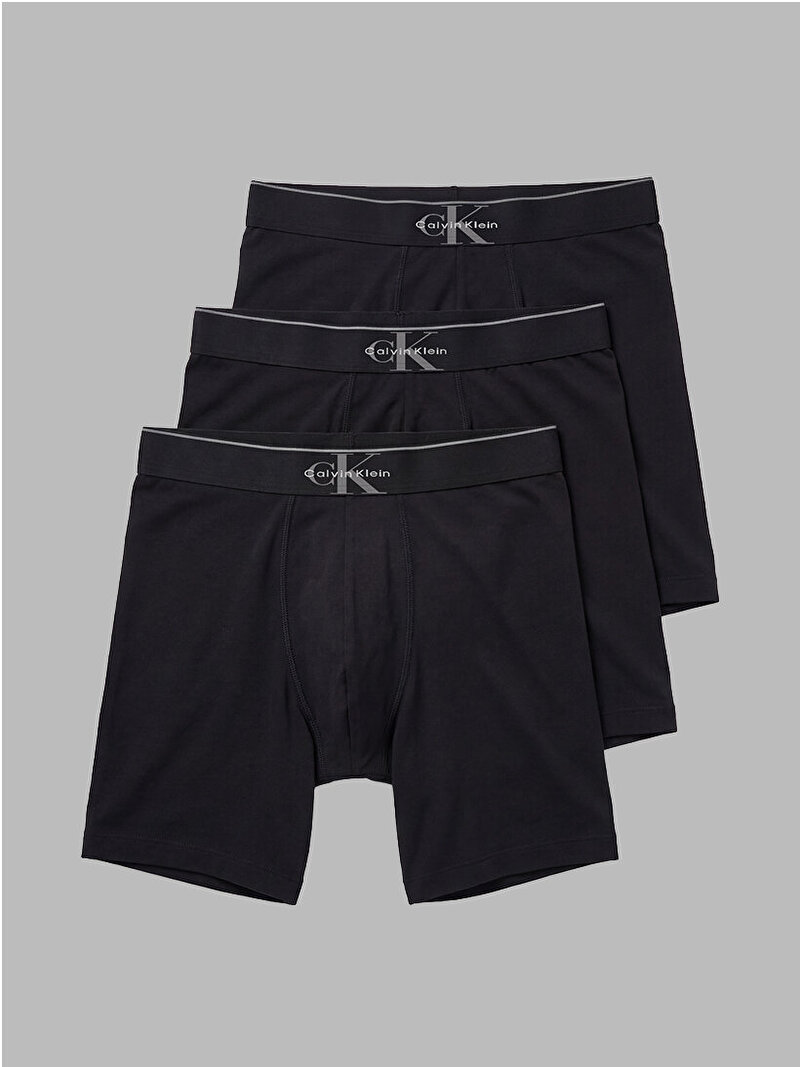 Calvin Klein Siyah Renkli Erkek 3'lü Paket Boxer Brief