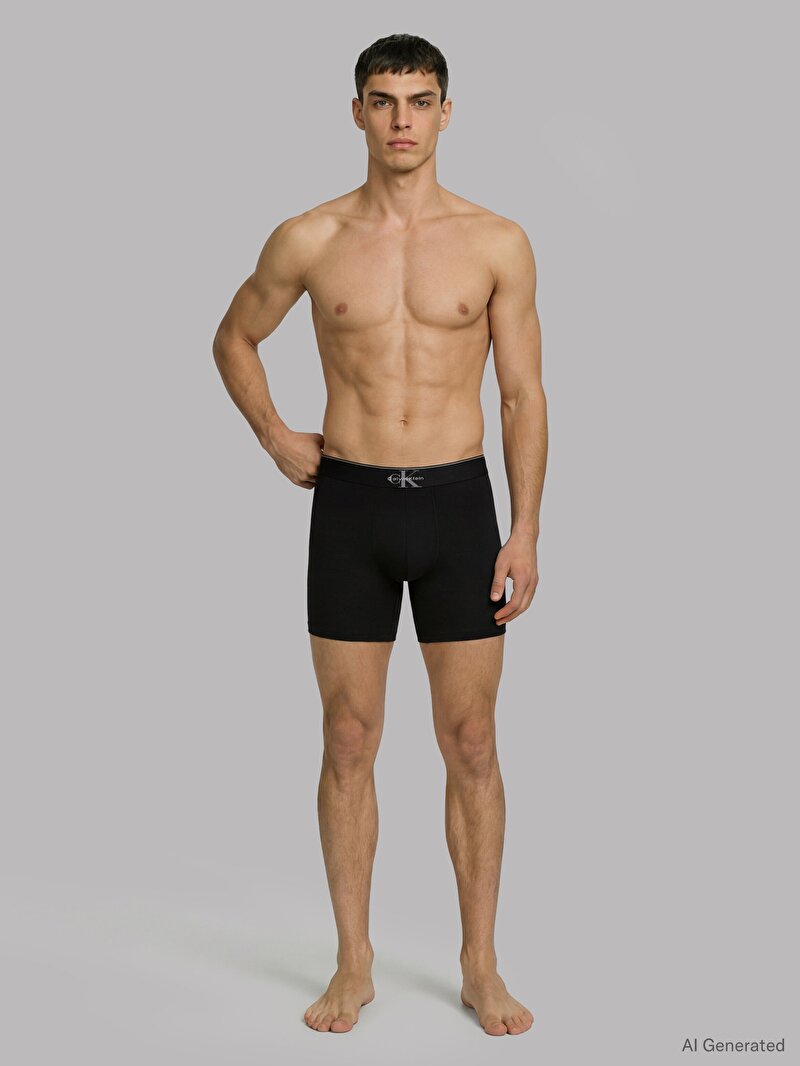 Calvin Klein Siyah Renkli Erkek 3'lü Paket Boxer Brief