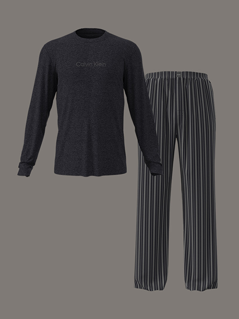 Calvin Klein Siyah Renkli Erkek Pijama Takım