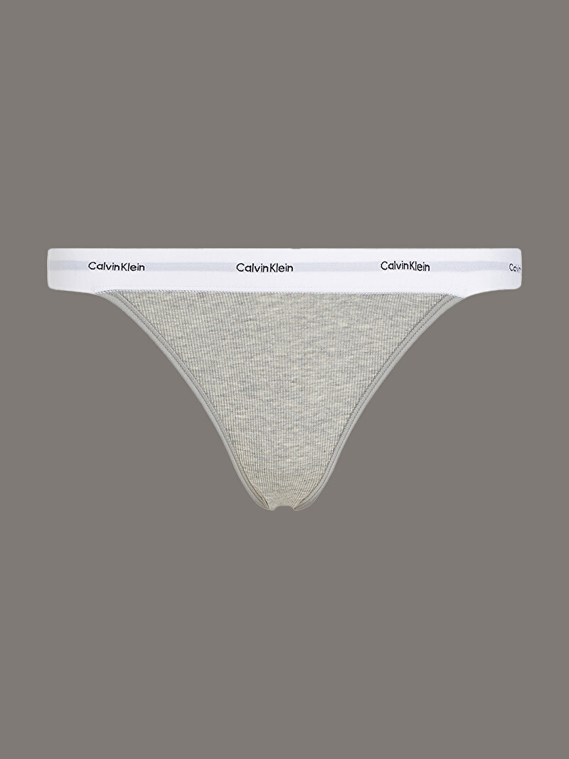 Calvin Klein Gri Renkli Kadın String Bikini Külot