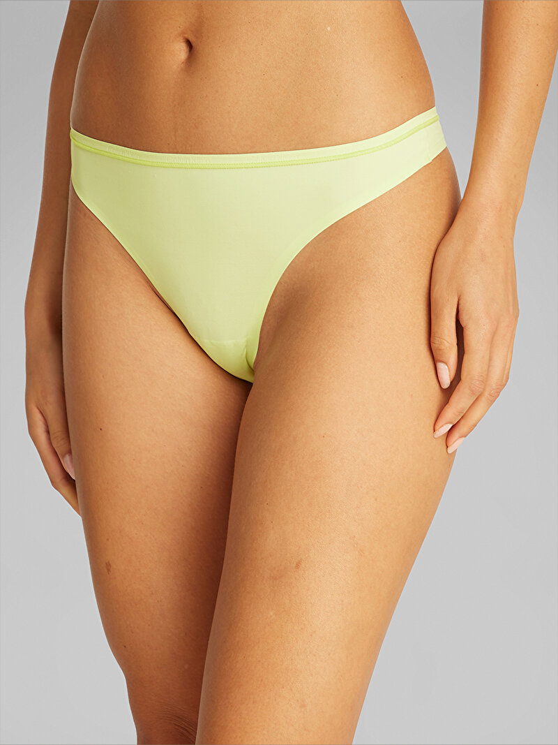 Calvin Klein Sarı Renkli Kadın Tanga