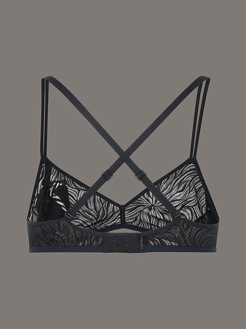 Calvin Klein Siyah Renkli Kadın Unlined Üçgen Sütyen