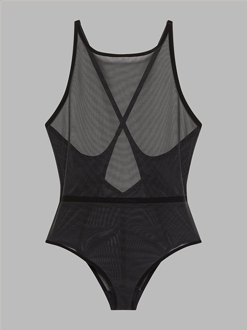 Calvin Klein Siyah Renkli Kadın Body