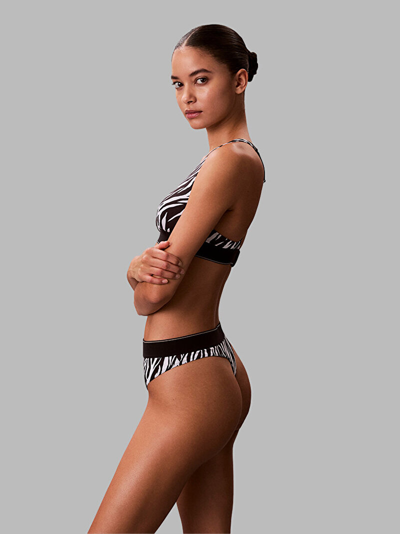Calvin Klein Siyah Renkli Kadın Lightly Lined Triangle Sütyen