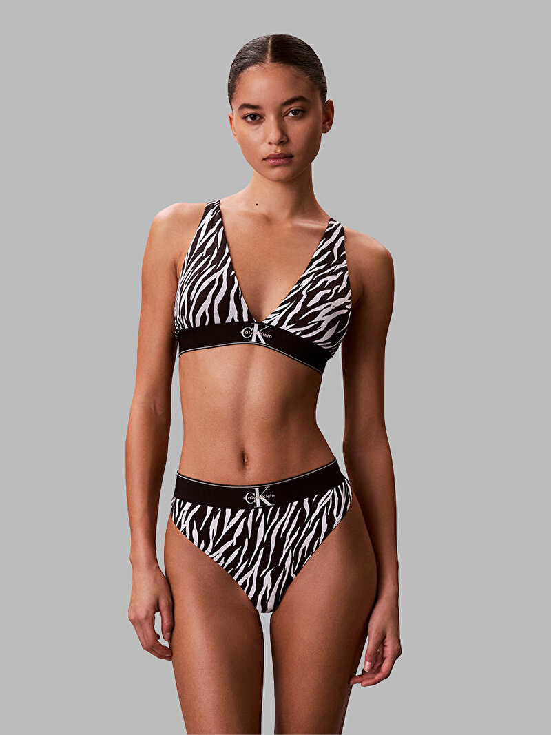 Calvin Klein Siyah Renkli Kadın Lightly Lined Triangle Sütyen