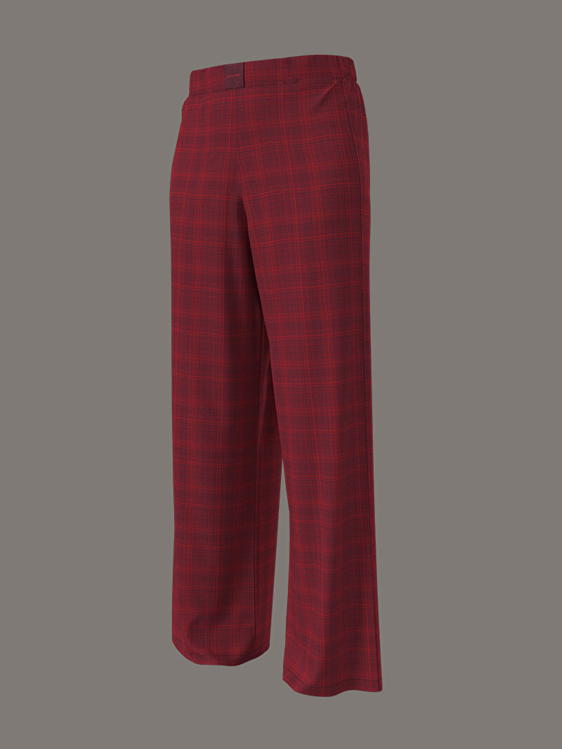 Calvin Klein Kırmızı Renkli Kadın Pijama Takım