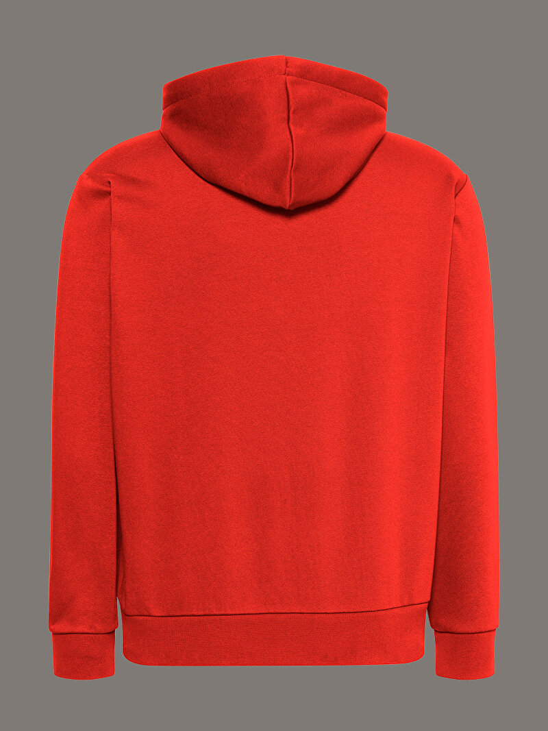 Calvin Klein Kırmızı Renkli Erkek Ls Monologo Fleece Sweatshirt