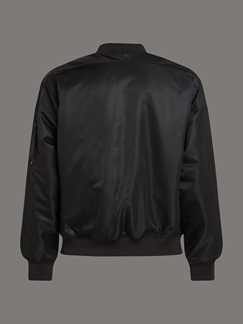 Calvin Klein Siyah Renkli Erkek LS Jeans Hero Bomber Ceket