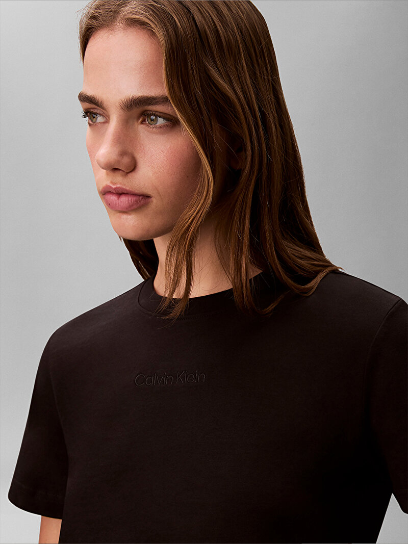 Calvin Klein Siyah Renkli Kadın Classic 20s T-shirt