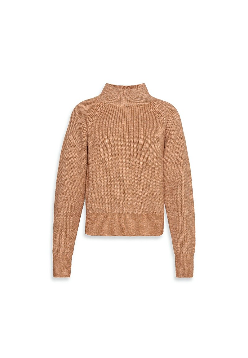 Calvin Klein Bej Renkli Kadın Woolen Stitch Kazak