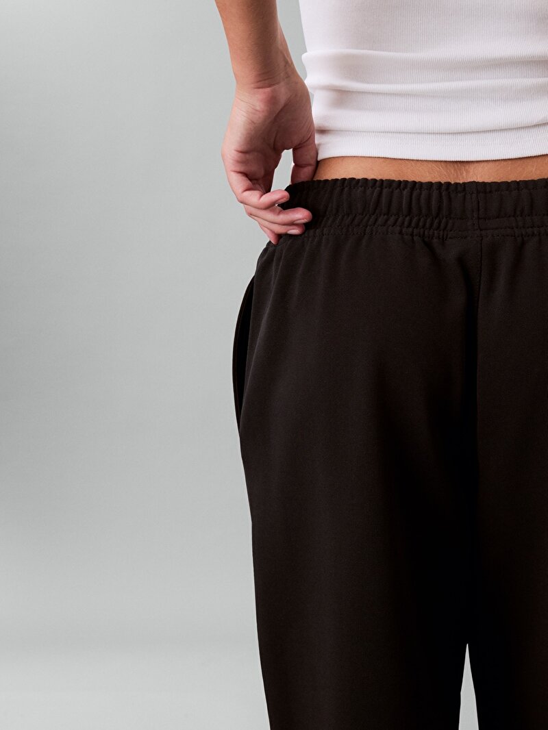 Calvin Klein Siyah Renkli Kadın Monologo French Eşofman Altı