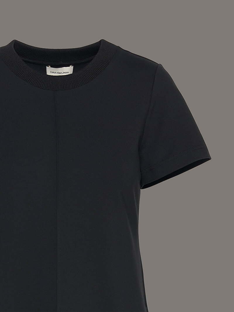 Calvin Klein Siyah Renkli Kadın A-Punto Milano Elbise