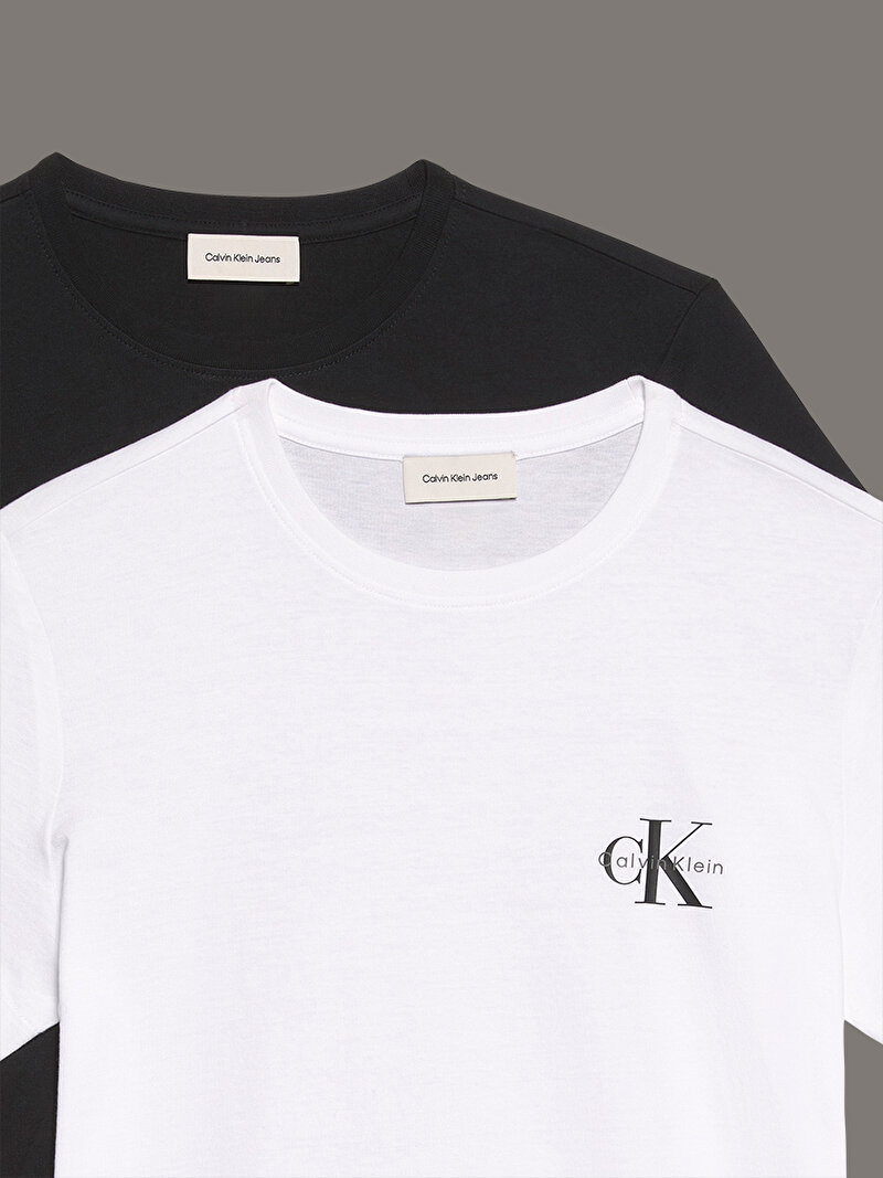 Calvin Klein Siyah Renkli Kadın 2'li Paket T-shirt