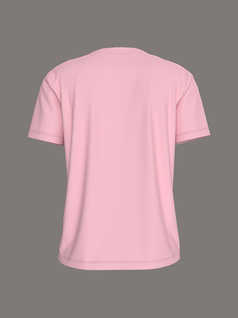 Calvin Klein Pembe Renkli Kadın Logo 2'li Paket T-shirt