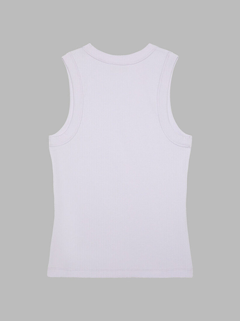 Calvin Klein Mor Renkli Kadın Monogram Rib Tank Top
