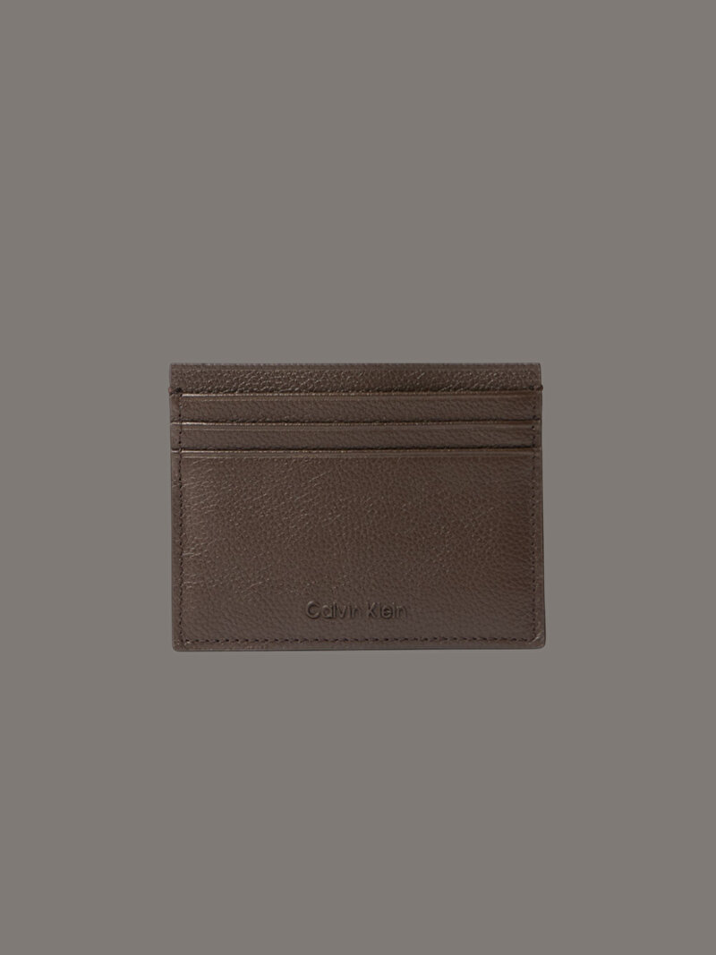 Calvin Klein Kırmızı Renkli Erkek Micropebble Kartlık