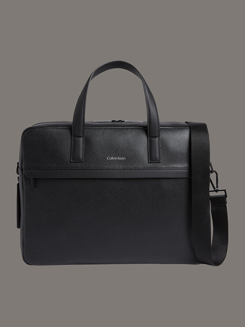 Calvin Klein Siyah Renkli Erkek CK Must Laptop Çantası