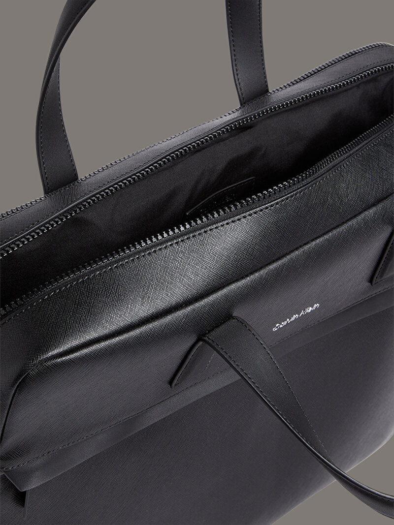Calvin Klein Siyah Renkli Erkek CK Must Laptop Çantası