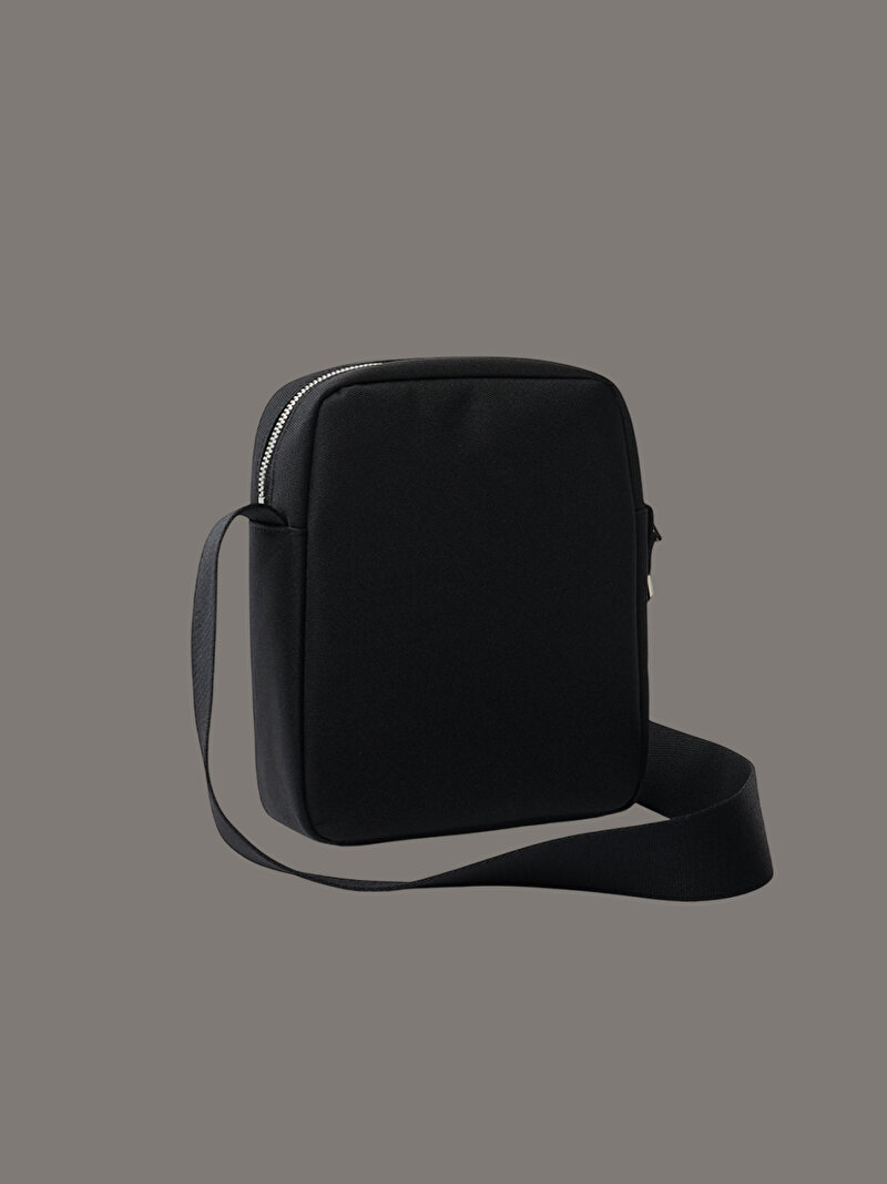 Calvin Klein Siyah Renkli Erkek Contrast Reporter Çapraz Çanta