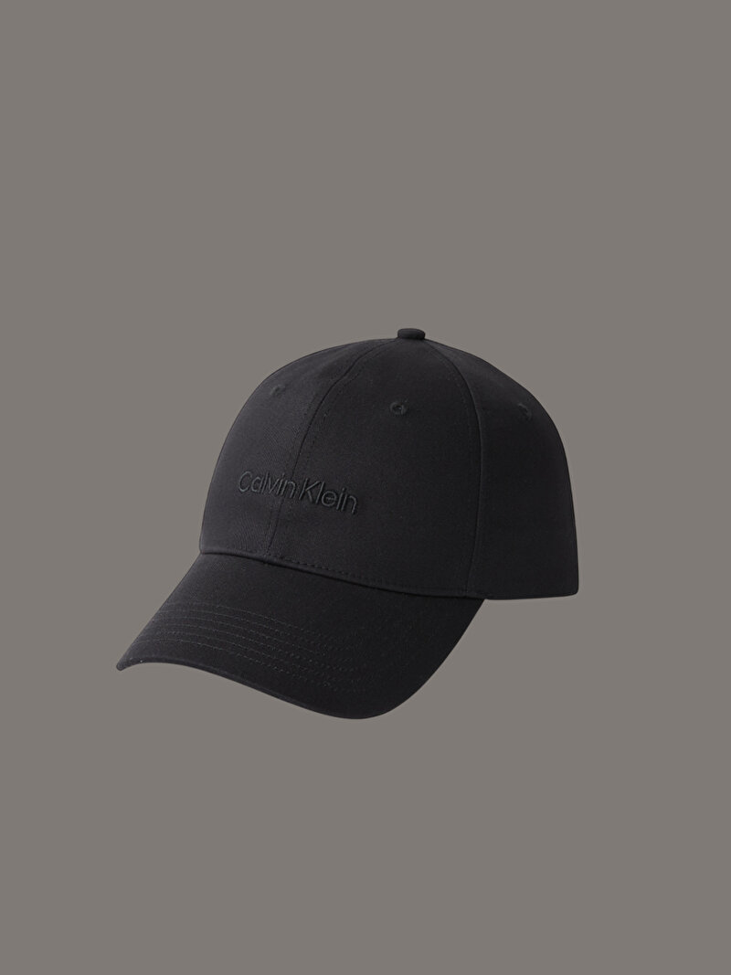 Calvin Klein Siyah Renkli Erkek Logo Embroidery Şapka