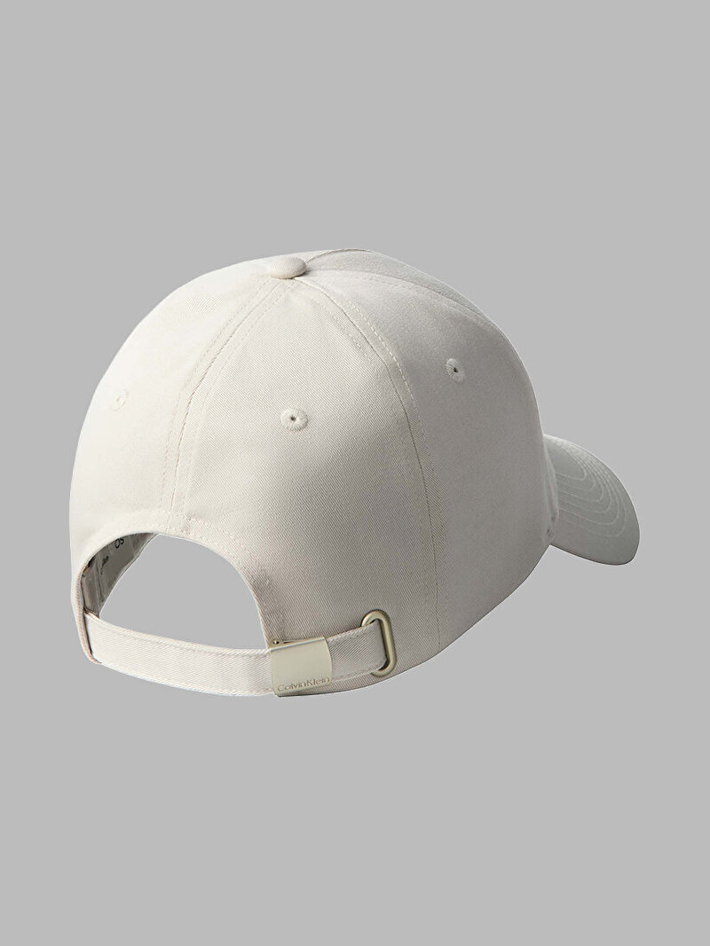 Calvin Klein Bej Renkli Erkek Cotton Twill Standard Şapka