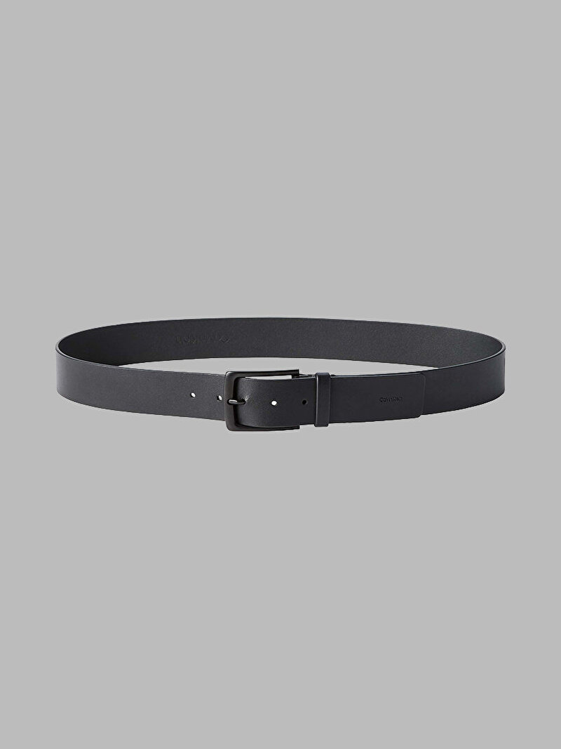 Calvin Klein Siyah Renkli Erkek Casual Pin Buckle Kemer