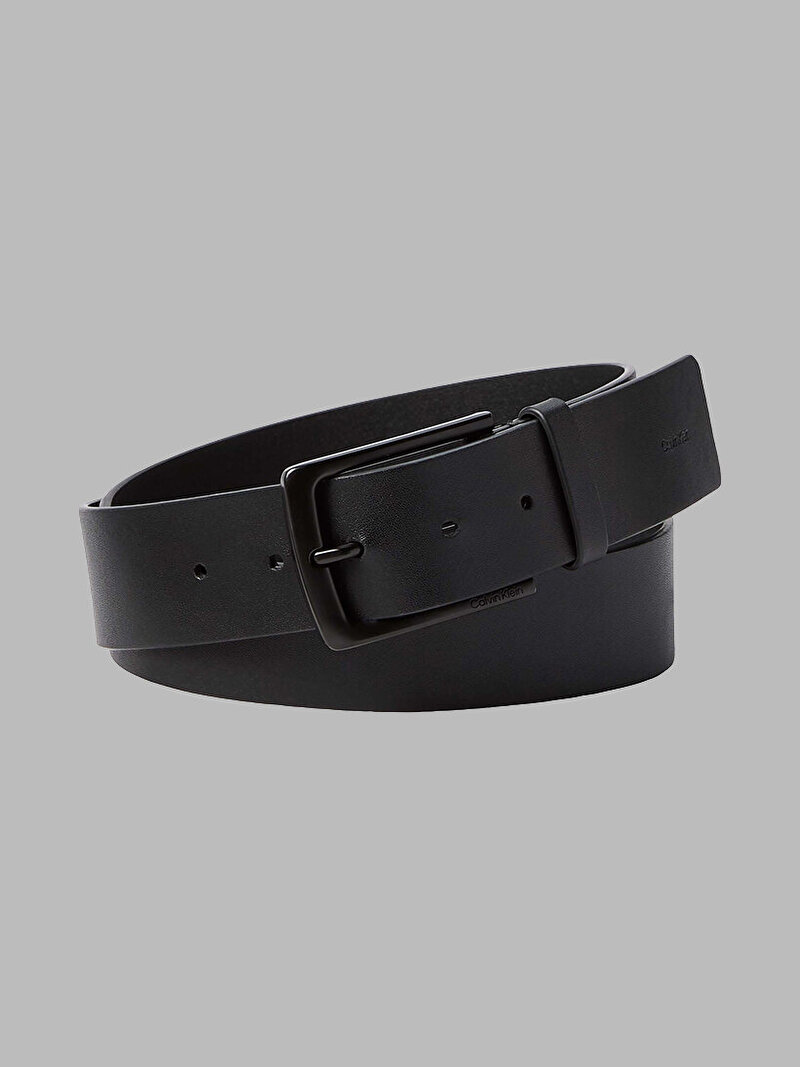 Calvin Klein Siyah Renkli Erkek Casual Pin Buckle Kemer