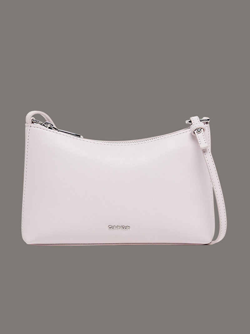 Calvin Klein Pembe Renkli Kadın CK Must Logo Çapraz Çanta