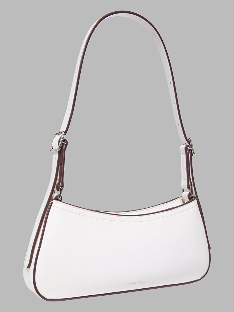 Calvin Klein Beyaz Renkli Kadın CK Small Omuz Çantası