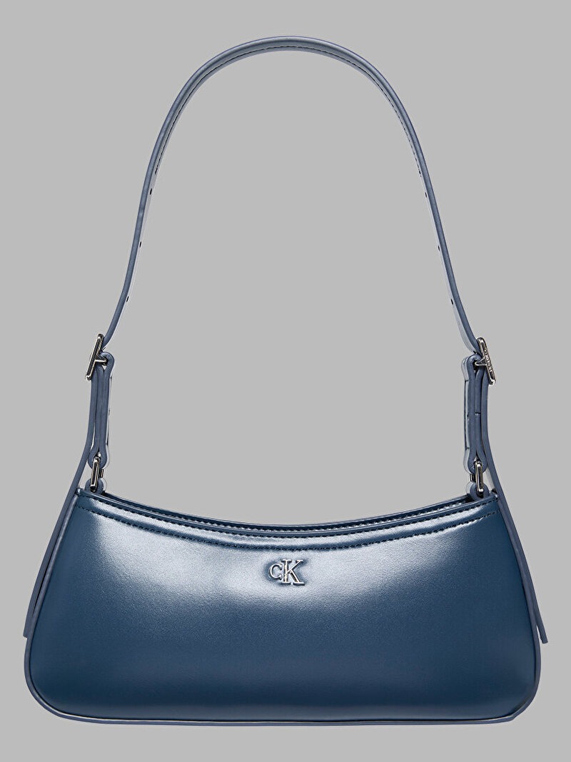 Calvin Klein Mavi Renkli Kadın CK Small Omuz Çantası