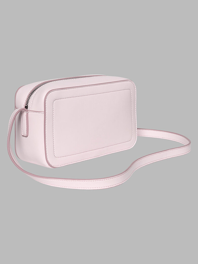 Calvin Klein Pembe Renkli Kadın Bold CK Camera Çanta